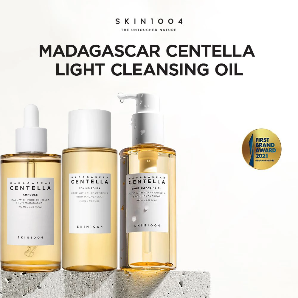 SKIN1004 마다가스카르 센텔라 아시아티카 토너 앰플 메이크업 리무버 모이스춰라이징 클렌징 스킨 케어 한국 스킨 케어