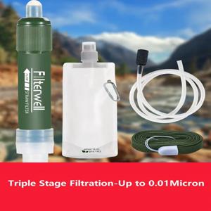 캠핑용 탄소 섬유 정수 빨대 AZ: 생존을 위한 휴대용 및 효율적인 Tpcarbon 여과 빨대