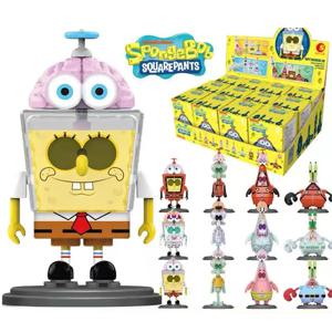 스폰지 밥 SquarePants 스핀 브레인 시리즈 만화 인형 패트릭 스타 Abs Krabs 수제 장식품 어린이 장난감 생일 선물