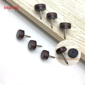 KK & FING-의자 테이블 가구 다리 바닥 피트, 플라스틱 패드 글라이드 미끄럼 방지 네일 우드 바닥 가구 보호 소음 킬러, 20 피스
