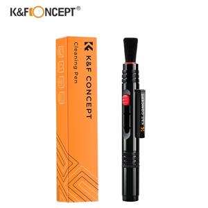 DSLR 카메라 및 민감한 전자 광학 청소 도구용 접이식 소프트 브러시가 포함된 K&F 컨셉 렌즈 청소 펜