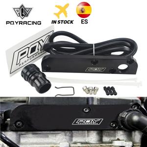 Billet PCV 삭제 플레이트 키트 Revamp Adapter for Volkswagen(VW)/Audi/SEAT/Skoda EA113 엔진 (PQY 로고 포함) PQY-TSB01