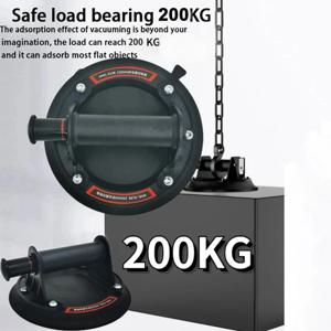2025 진공 흡입 컵 200kg 적재 용량 타일 흡착용 헤비 듀티 진공 스프레더 화강암 유리 리프팅 8 인치 컵