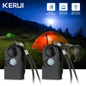 KERUI 휴대용 미니 모션 감지기 알람, 120DB 사이렌 SOS LED 조명, 여행용, 가정용, 어린이 안전, 개인 알람, 2 개, 4 개