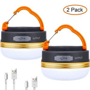 10W 높은 전력 캠핑 랜턴 텐트 램프 1800mah USB 충전식 휴대용 캠핑 조명 야외 하이킹 밤 교수형 램프