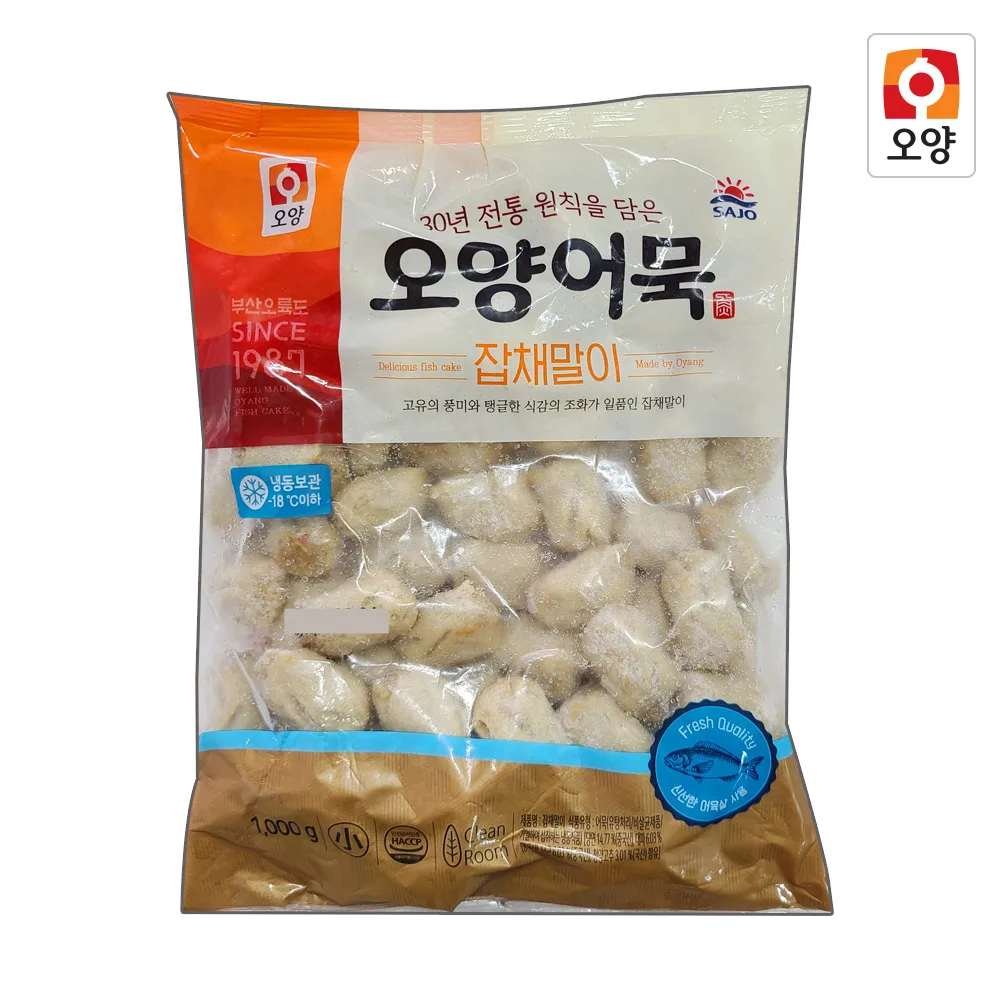 사조오양 잡채말이 어묵 950g