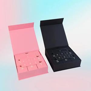 크리스마스 출현 카운트다운 달력 상자 7일 빈 선물 상자 친환경 맞춤형 제품 어린이를 위한 미스터리 서프라이즈 종이 상자