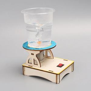 어린이 과학 장난감 DIY STEM 기술 물리학 학습 키트 재미 있은 전기 에디 시뮬레이션 교육 보조 교육 장난감