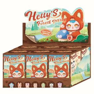 새로운 귀여운 Hetty의 숲 파티 비닐 플러시 블라인드 박스 소녀의 가방 펜던트 침실 장식 서프라이즈 박스 휴일 선물