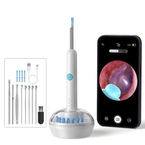 스마트 비주얼 귀 카메라 HD1080P 4.2MM WIFI 귀 선택 방수 귀 청소기 내시경 디지털 귀 왁스 제거 도구 귀 스푼 케이스