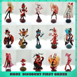 Hazbin 호텔 애니메이션 주변기기 아크릴 그림 서있는 모델 Angel Dust Sir Pentious Desktop Fine Art Ornamentsfine 팬 선물