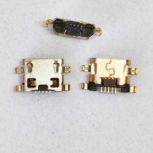 100pcs 마이크로 USB 커넥터 Moto E6S 용 5pin 충전 포트 독 Lenovo A360T A320T A5860 ZOPO ZP1000