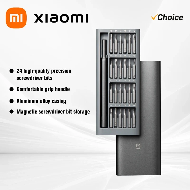 XIAOMI MIJIA 마무리 스크루 드라이버 세트 가정용 다기능 유지 보수 분해 도구 크로스 클럽 자기 흡수