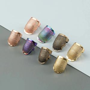 가정용 손가락 보호대 바느질 도구 액세서리, 골무 바늘, 손가락 보호대 골무 링, 수공 바늘 공예, 신제품