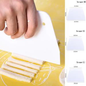 다목적 반죽 커터 그릇 스크레이퍼 빵 반죽 퐁당 케이크 크림 주걱 DIY 과자 커터 스크레이퍼 주방 베이킹 키트