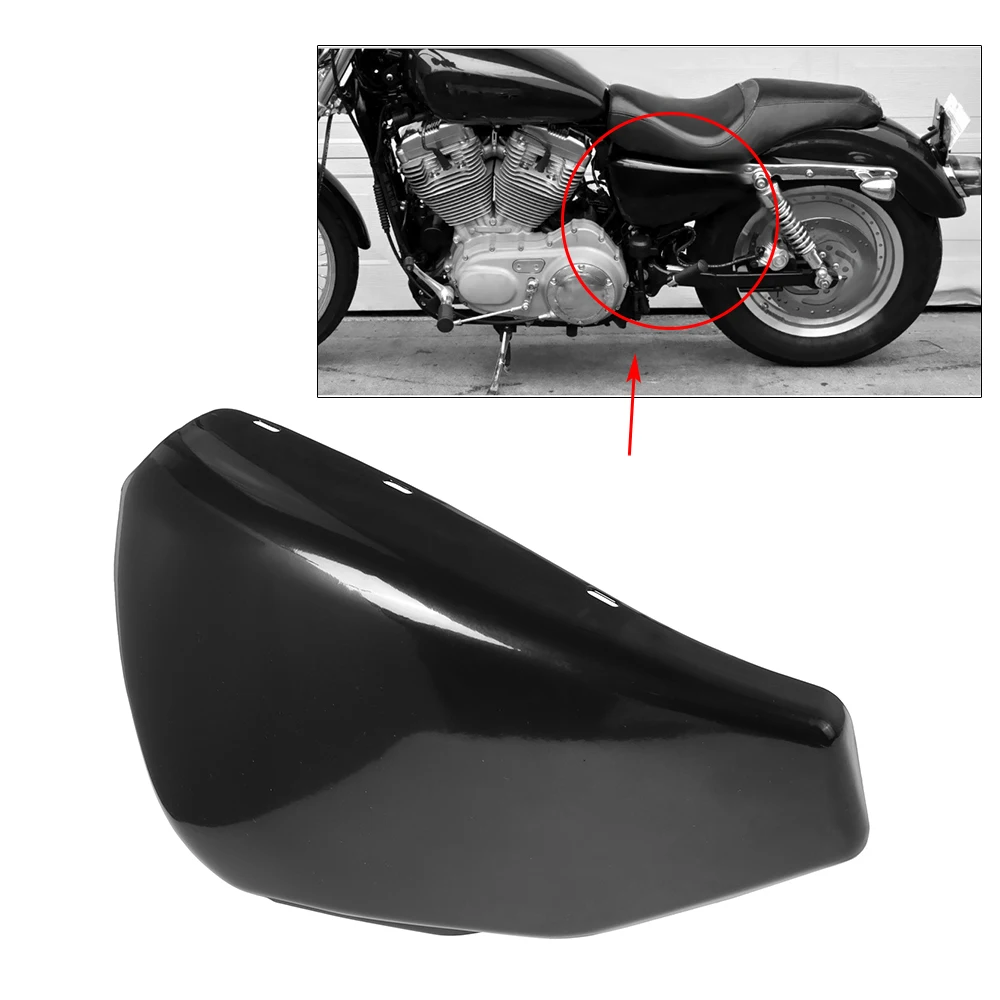 왼쪽 배터리 측면 커버 Harley Sportster XL883 XL1200 1200 883 2004-2013 11