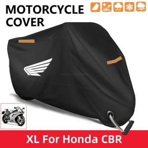 오토바이 커버 방수 야외 스쿠터 UV 보호기 혼다 CBR 125R 954 600 F4i 650F 650R 1100XX 1000F 용 먼지 레인 커버
