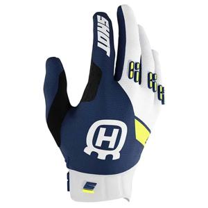 2025 husqvarna 모토크로스 장갑 탑 네이비 MX 장갑 오프로드 오토바이 장갑 MTB 먼지 자전거 장갑
