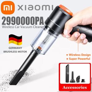 Xiaomi 2990000Pa 무선 자동차 진공 Portabale 클리너 무선 핸드 헬드 자동 진공 홈 오피스 용 고전력 진공 청소기