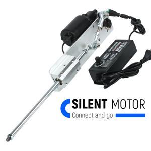 24V DC 2-8cm 스트로크 왕복 선형 액추에이터 모터 키트 (속도 조절 텔레스코픽 로커 무소음 모터 선형 액추에이터 포함)