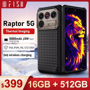 IIIF150 랩터 5G 러기드 스마트폰 안드로이드 14 휴대폰 6.78인치 120Hz AMOLED 디스플레이 16GB+512GB 50MP 65W 10000mAh 폰