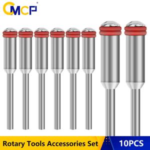 CMCP 디스크 맨드릴 10 개/대 2.35/3.0mm 핸들/스틸 스크류 맨드릴 Dremel 로타리 액세서리 도구 용 생크 커터 오프 홀더