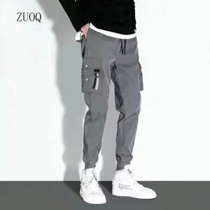 뜨거운 큰 주머니 카고 바지 여성 높은 허리 느슨한 streetwear 헐렁한 전술 바지 패션 힙합 조깅 바지 여성