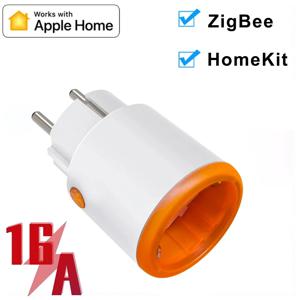 스마트 지그비 플러그 소켓 3680W 16A 전력 에너지 모니터링 타이머 스위치 EU 콘센트 홈 어시스턴트 Zigbee2mqtt