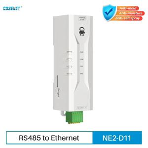 이더넷 직렬 포트 서버 CDSENET NE2-D11 DC 8-28V TCP/UDP Modbus MQTT HTTP DNS DIN 레일 설치 FOTA 원격 업, RS485