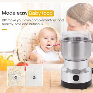 새로운 미니 전기 그라인더 가정용 300ml 초극세 베이비 푸드 분쇄기 커피 그라인더 향신료 후추 그라인더 곡물 밀 110/220V
