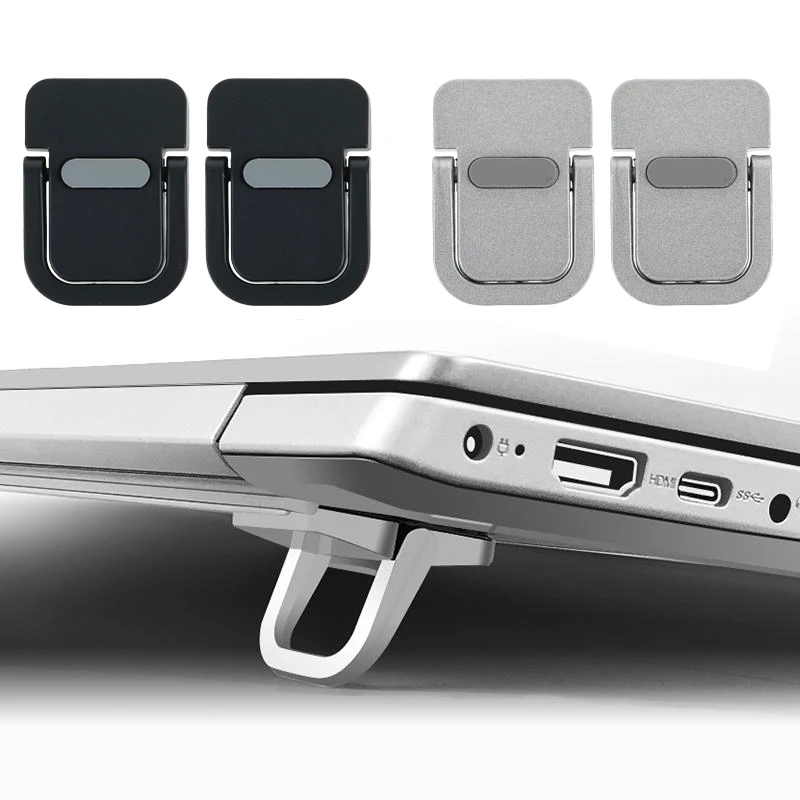 컴퓨터 키보드 홀더 용 노트북 스탠드 Macbook 용 미니 휴대용 다리 노트북 스탠드 Huawei Xiaomi 노트북 지원