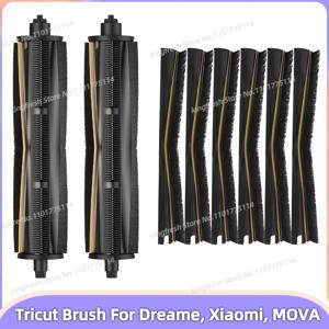 드리미 L10S 히트 / Dreame L10s Heat / Dreame L10s Pro Ultra Heat, Xiaomi M30S / 샤오미 미지아 M40 / H40, Dreame X30 / X40 Ultra, L20 / L30 / L40 / L10s Ultra Gen 2, X40 Master, Xiaomi X20 Pro / X10+ / X20+ 에 적합한 트리컷 브러시