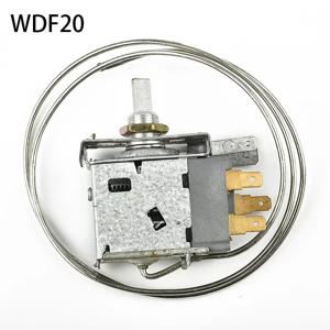 AC220V-250V 축 냉장고 온도 조절기 WDF20 모델 50/60Hz 금속 와이어 전기 소켓 부품이있는 냉장고 온도 조절기
