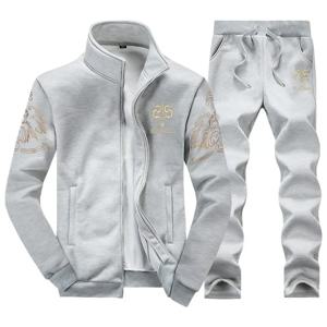 남성용 대형 세트 6XL 7XL 8XL 9XL 패션 2024 가을 겨울 옴므 정장 운동복 운동복 남성용 세트 남성 Tracksuit Jacket