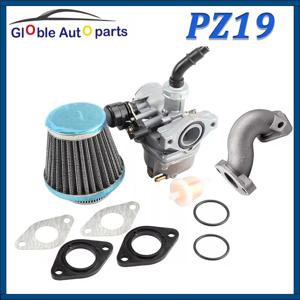 Taotao DB10 DB14 DB17 DB20 DB27 먼지 자전거 혼다 ST70 NH80 CT90 Kandi 110 Panterra Redcat Motovox MVX70 용 PZ19 기화기 탄수화물