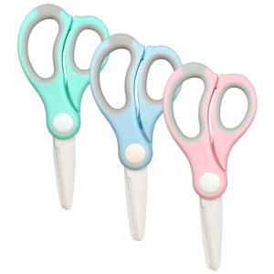 세라믹 가위 아기 음식 보온 휴대용 급식 보조 가위 학생 종이 자르는 도구 학교 사무용 문구류