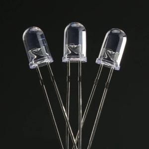 100PCS 3mm 5mm 슈퍼 밝은 물 맑은 녹색 빨간색 흰색 노란색 파란색 빛 LED 전구 방출 다이오드 투명 라운드