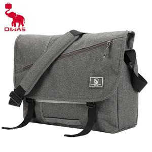 OIWAS 패션 남자 크로스 바디 메신저 가방 14 인치 노트북 어깨 가방 남자 캐주얼 슬링 SchoolBag 서류 가방 여행 핸드백