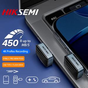 하이크세미 싱크 C 프로 울트라 미니 PSSD 타입-C USB 256GB 128GB 솔리드 스테이트 드라이브 (대시캠, 모바일, 맥, PC, 차량용)