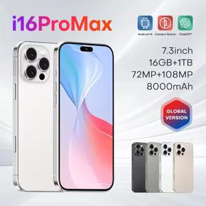 i16 Pro Max 5G 안드로이드14 스냅드래곤 8세대 3GB 메모리 얼굴인식 잠금해제용 폰 케이스입니다.