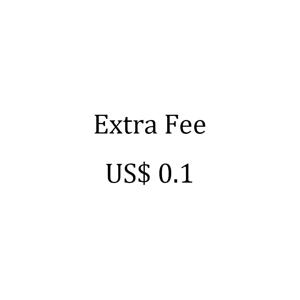 추가 수수료 USD 0.1