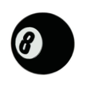 당구 블랙 볼 No. 8 벨트 버클 블랙 8 서양식 유럽계 미국인