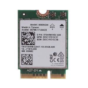 T0HRM용 Wireless-ac 9560 듀얼밴드 9560NGW WiFi 802.11ac BT 5.0 M.2 카드용
