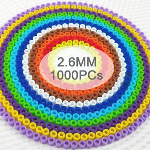 2.6mm 미니 비즈 1000PCS 어린이를위한 퓨즈 비즈 선물 하마 비즈 Diy 퍼즐 철 비즈 고품질