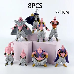 뜨거운 8 개/대 드래곤 볼 Z 애니메이션 피규어 Majin Buu Fat Buu PVC 액션 피규어 컬렉션 모델 완구 어린이 성인 선물