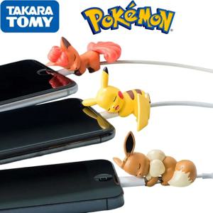 포켓몬 피카츄 데이터 케이블 보호 슬리브, 패션 만화 피규어 버클, USB 충전 케이블, 스레드 바이트 보호 커버 장난감