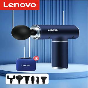 Lenovo 6 헤드 근막 총 전문 등급 미니 사일런트 스포츠 릴랙스 마사지 5 기어 딥 티슈 전기 마사지 총