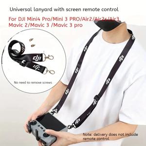 DJI RC & RC 2 & RC Pro 컨트롤러용 랜야드, DJI Mini 4 Pro 랜야드 RC 넥 스트랩, DJI Mini 3 Pro/Mavic 3/Air2와 호환 가능