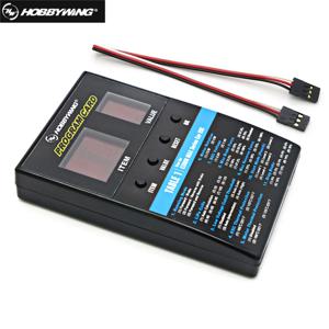 Hobbywing RC 자동차 프로그램 카드 LED 프로그램 상자 XERUN / Flyfun 시리즈 자동차 브러시리스 ESC 용 2C 프로그램 카드
