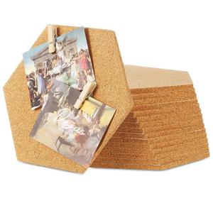 1/2/4/6pcs 코르크 보드 벽용 이동식 코르크 보드 작은 시트 코르크 보드 벽 테이블